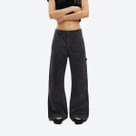 Earth Logo Tag Straight Cargo Pants